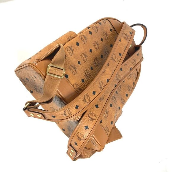 MCM BAPE Ape collaboration Shark Stark Backpack Bag Backpack - Picture 3 of 14